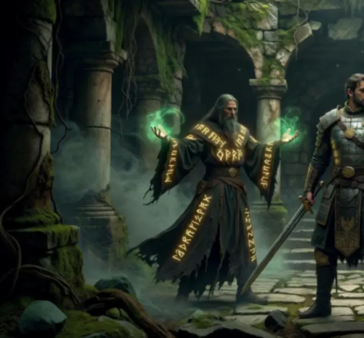 Hősök kollázsa magyar ihletésű fantasy karakterekkel az Ultimate Magyar World játékból