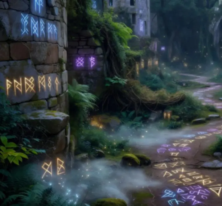 Titkos ösvény magyar ihletésű fantasy hegyoldalban az Ultimate Magyar World játékban